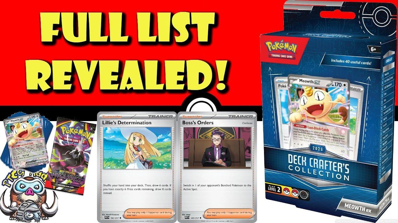 Pokémon TCG Deck Crafter’s Collection: Oct 23 Release
